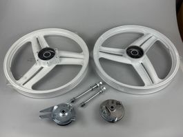 Mofa Felgensatz weiss 17Zoll Peugeot usw