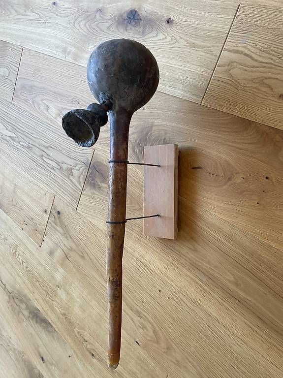 Skulpturen & Statuen: Altes ethnografisches Objekt / Pfeife auf Sockel – Gebraucht aus Häfelfingen von JeremiasR 4