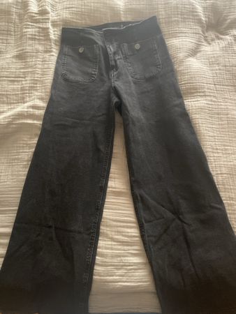 Jean wide leg Stradivarius taille 38