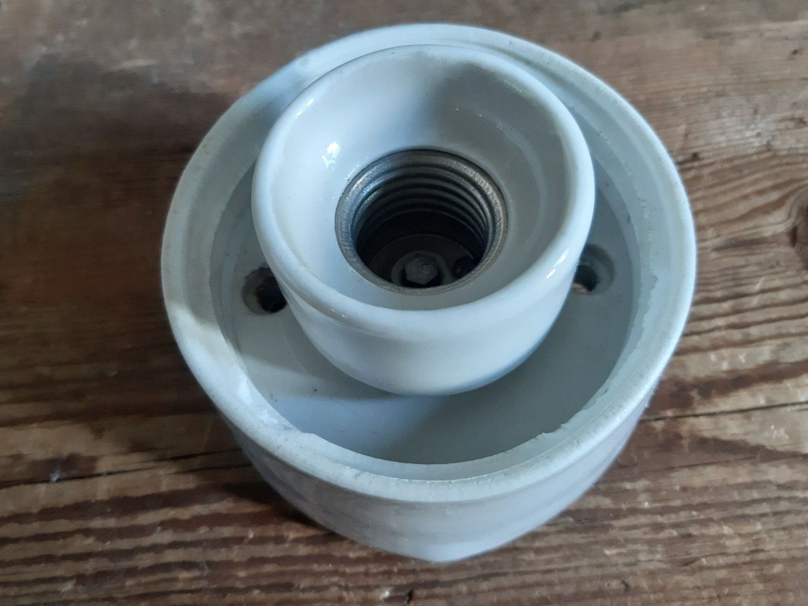 Lampadari & plafoniere: Alte Regent Kugel Deckenleuchte Glas / Keramik E27 – Usato da Volketswil venduto da bauteilverwerter 4