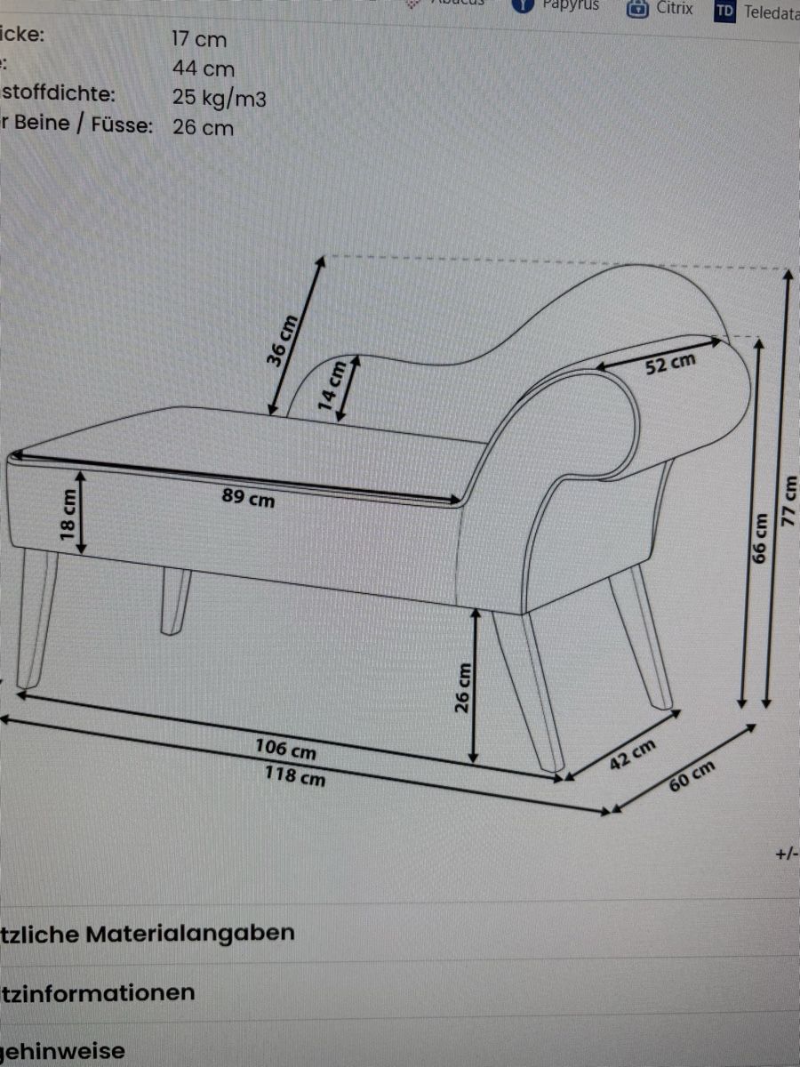 Beliani Divani: Chaiselongue – Usato da Bülach venduto da kittygismo 5