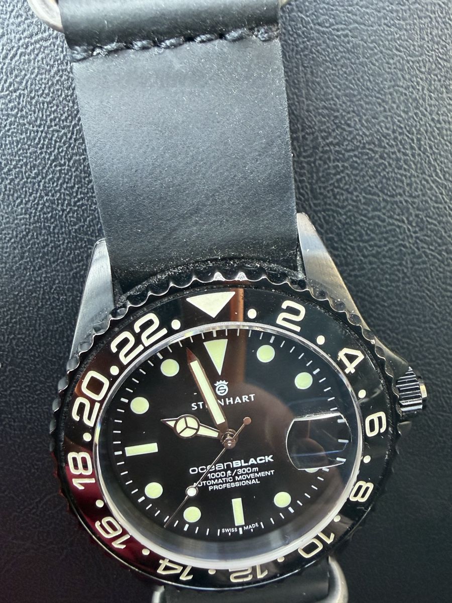 Steinhart Orologi: Steinhart Ocean 42 nova black – Usato da Bachenbülach venduto da RN-789 2
