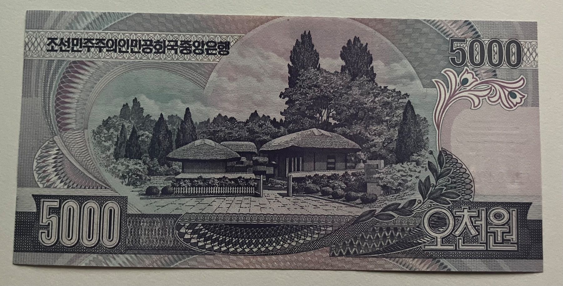 Banconote: Korea 5000 Won 2002 Neuwertig – Nuovo (secondo la descrizione) da Algetshausen venduto da Carrhard 1