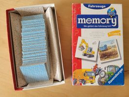 Memory Fahrzeuge Reisespiel Mitbring-Spiel (ab 4 Jahre)