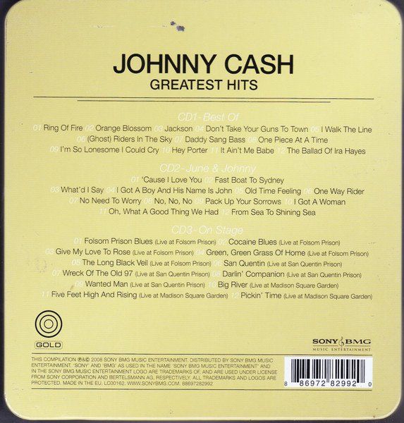 CDs: Cash Johnny: Greatest Hits - 3CD - Tin Box – Neuf avec emballage d'origine à Steinhausen par Vilivinili 2