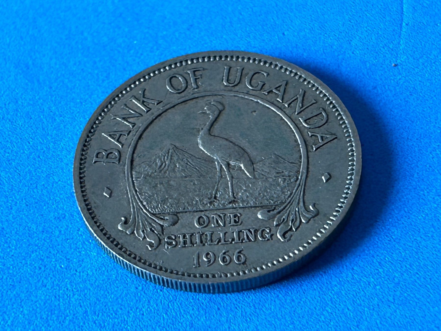 Alle Münzen: Uganda - 1 Shilling 1966 – Gebraucht aus Corcelles NE von AJKader 2