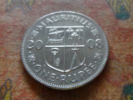 MAURICE  Mauritius  1  Rupee  2008  (P)