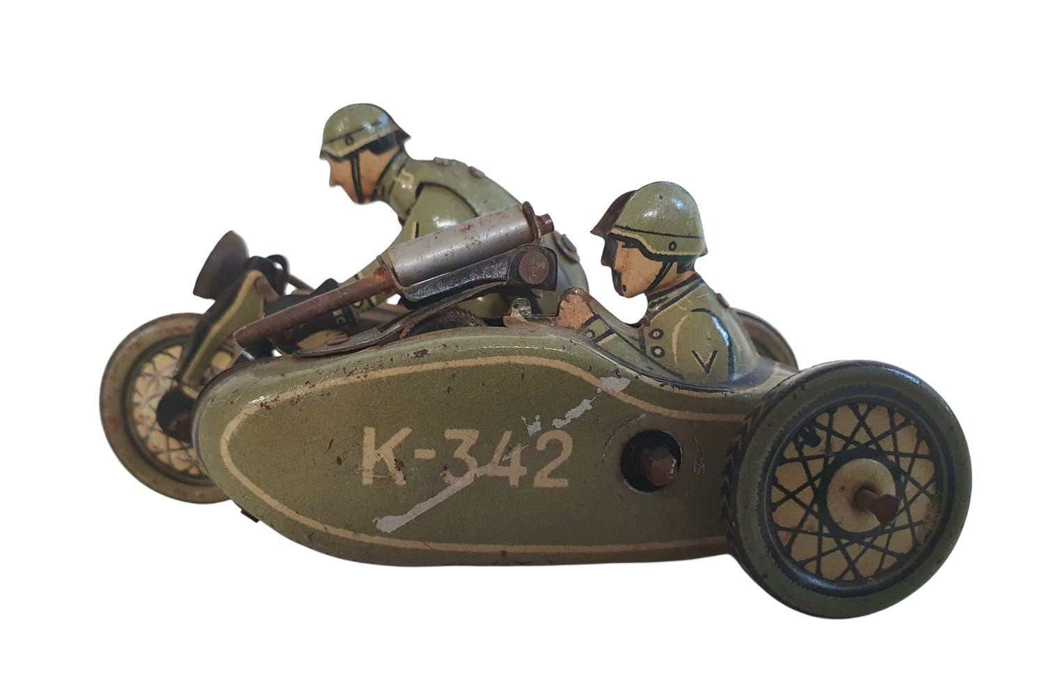 Giocattoli: Kellermann Militär-Motorrad – Difettoso da Flawil venduto da JaguarXJSHE