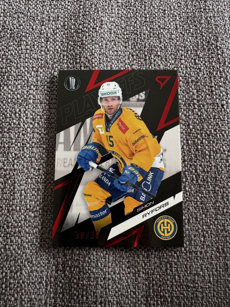 Sportzoo Sammelbilder & Trading cards: Sportzoo Simon Ryfors 30/30 – Neu (gemäss Beschreibung) aus Bellinzona von spa_69zv