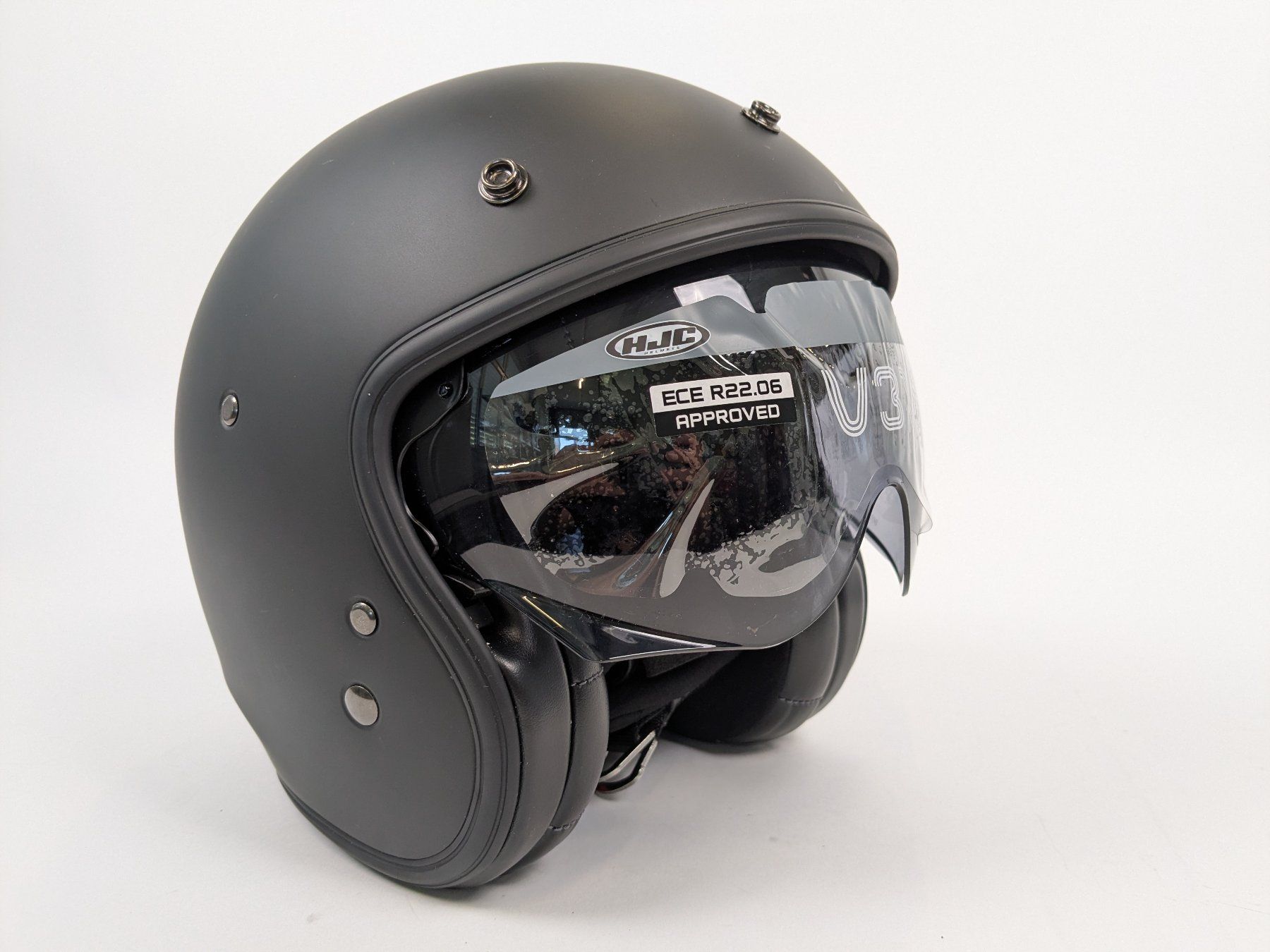 HJC Helme & Visiere: HJC V31 Jet-Motorrad Helm Gr. S – Neu (gemäss Beschreibung) aus Dintikon von Restwert_Dintikon 1