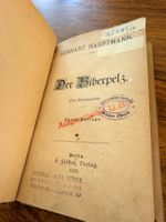 Gerhart Hauptmann Der Biberpelz 1893 2. Aufl. S. Fischer RAR