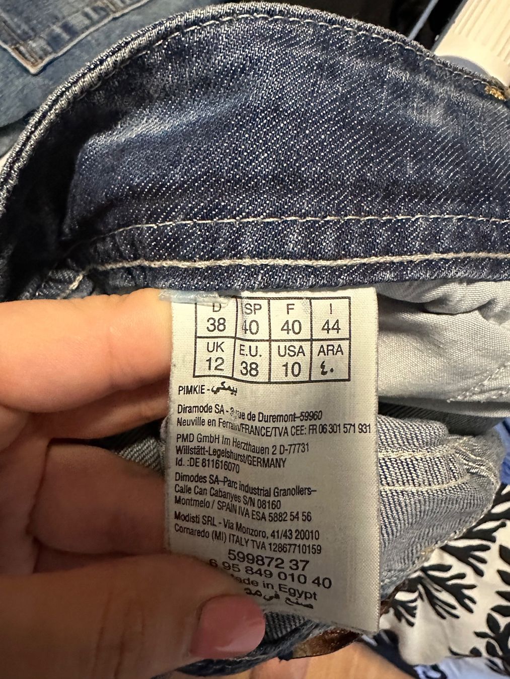Röcke: Jeansrock Damen blau Grösse 38 – Gebraucht aus Schaan von Hermine2018 2