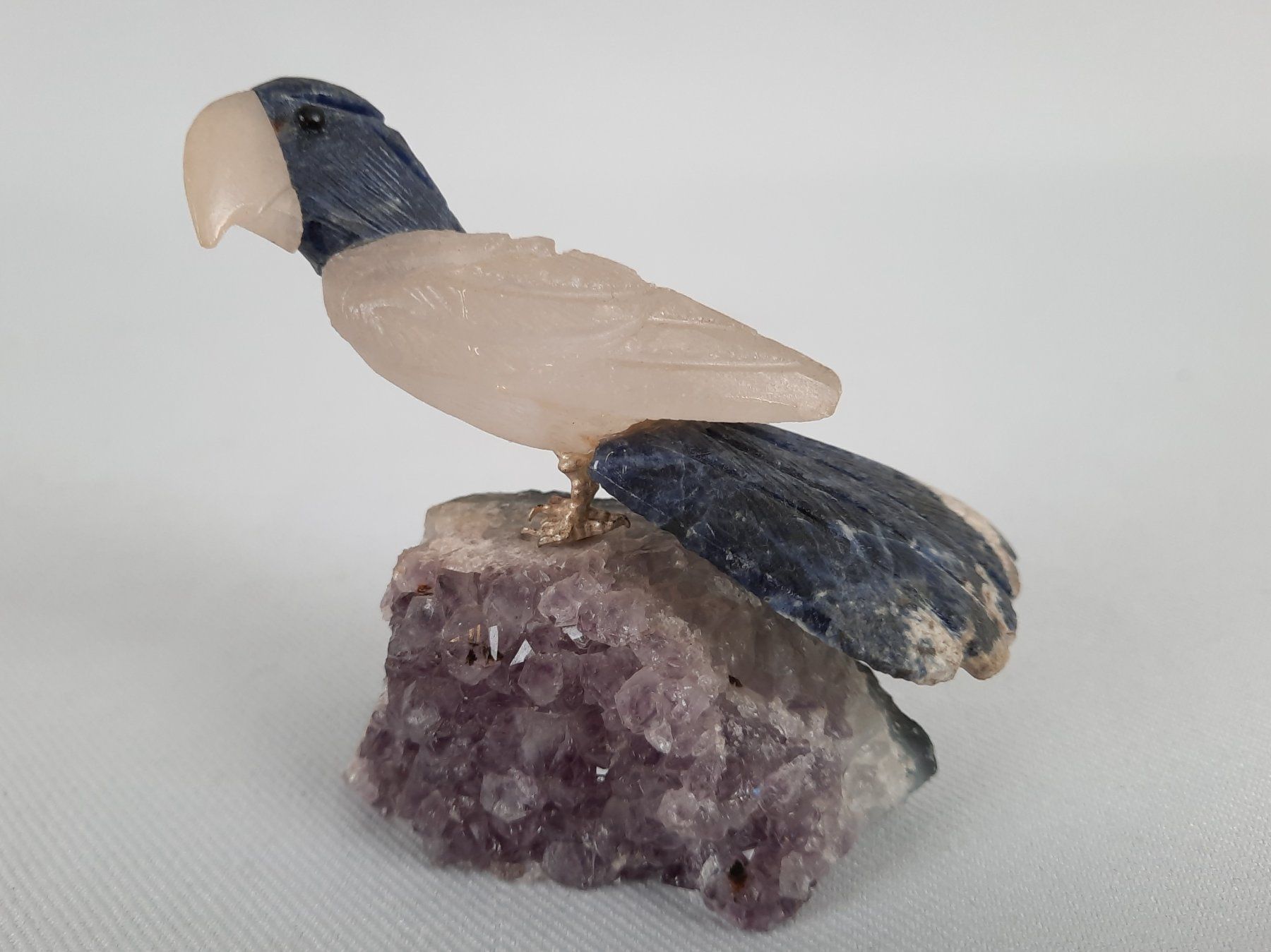 Minerali & Pietre curative: 4 Vögel auf Amethyst – Usato da Beinwil am See venduto da Restwert_Beinwil 5