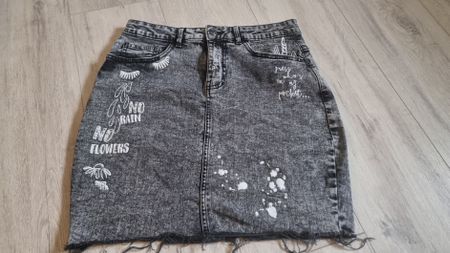 FB Sister Jeans Minirock Gr. M - trendy