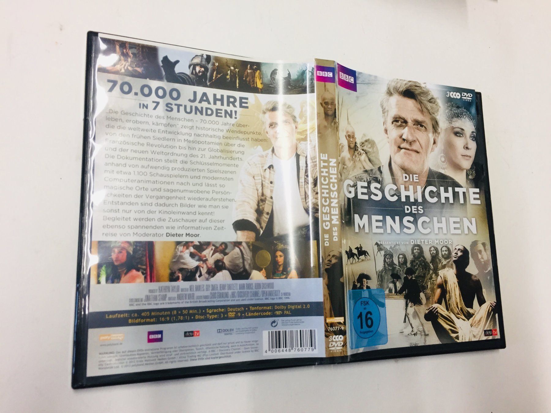 Alle DVDs: Geschichte der Menschen + 7 Weltwunder – Gebraucht aus Schaffhausen von sparzone 5