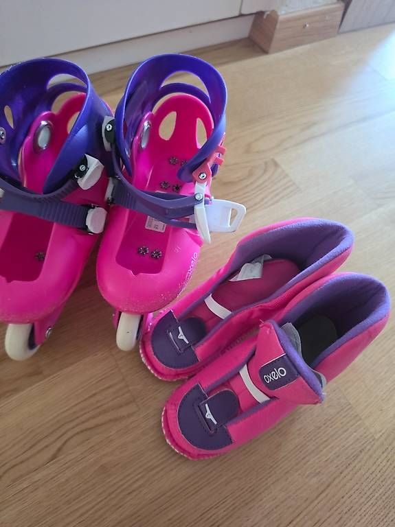 Decathlon Pattini in linea & Pattini a rotelle: Inlineskate/ Rollschuhe Gr.26-28 – Usato da Emmenbrücke venduto da Nil86 1