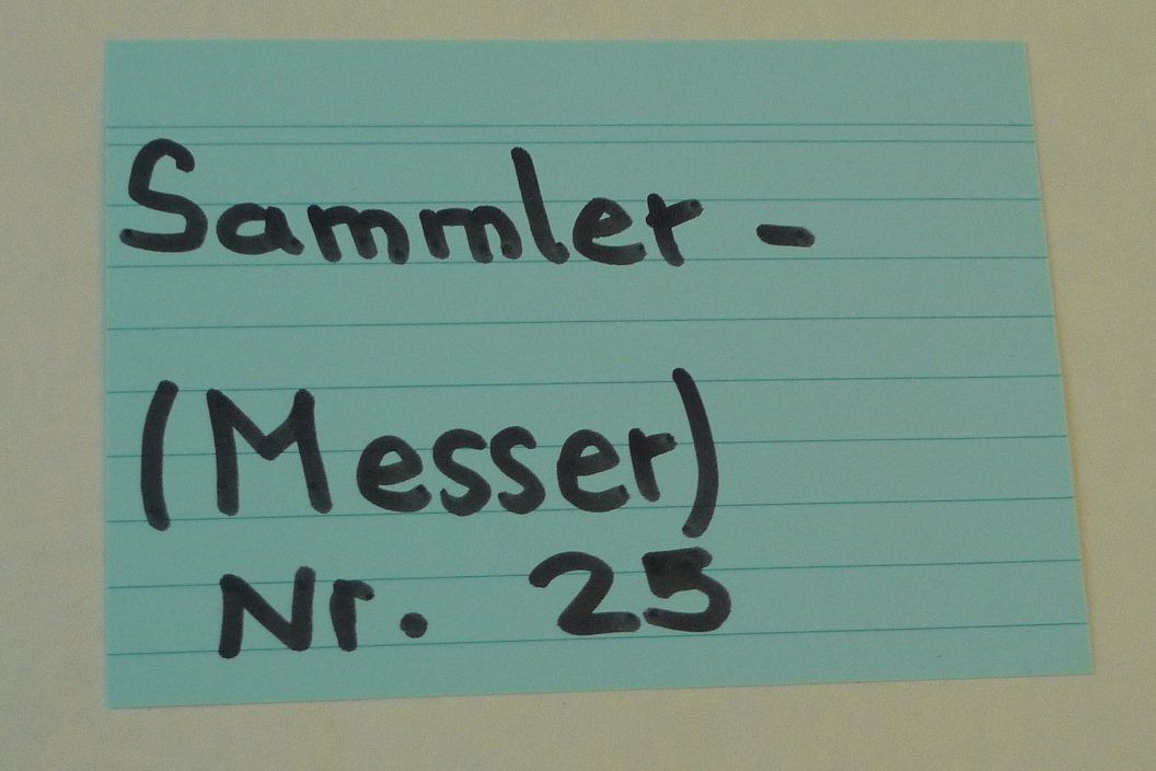 Accessori: Sammler-(Messer) Nr.25 – Usato da Bern venduto da bn1640 5