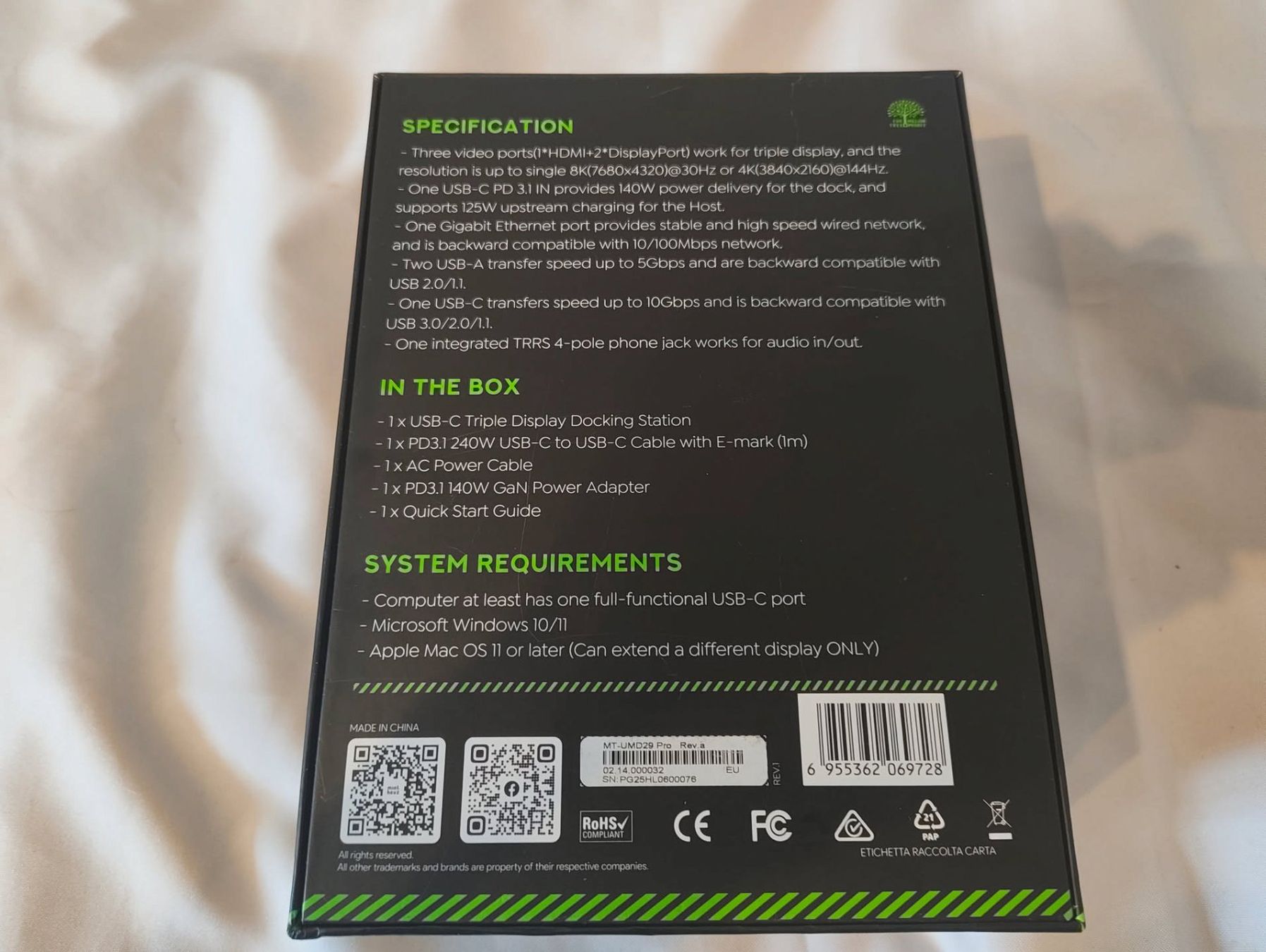 Dockingstation: Dockingstation USB-C Triple Display – Neu und originalverpackt aus St.Gallen von becks0815 2