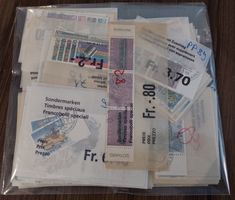 Ü. 120 Briefmarkentüten CH Aboware