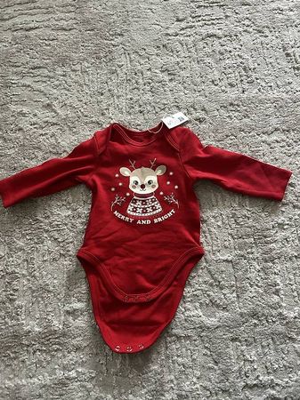 Weihnachtslied Baby Gr 62 (2-3 Mt)