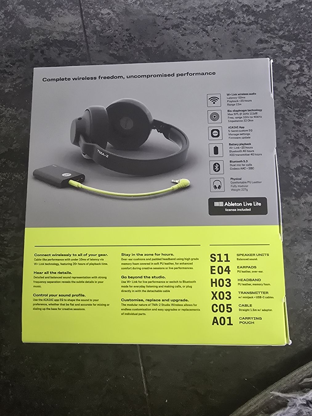 Cuffie: AIAIAI TMA-2 Wireless Move Preset Kopfhörer – Nuovo e nell'imballaggio originale da Galgenen venduto da jwe_rmv9 1