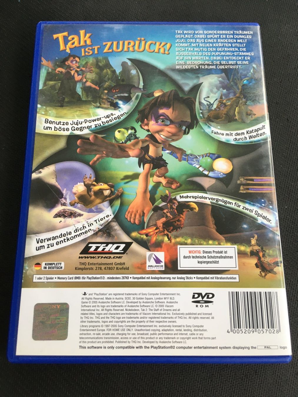 Sony Spiele: Tak 2 Der Stab der Träume - Playstation 2 – Gebraucht aus St.Gallen von Punktchen01 1