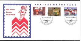 Sonderkarte S. 935 800 Jahre Luzern 18./22. + 23.4.1978