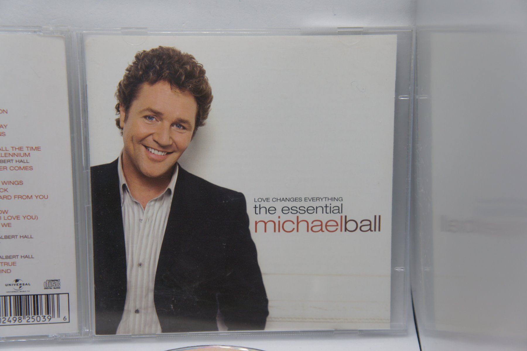 CD: 2 CD Michael Ball ‎– Love Changes Everything. The Essential – Usato da Ernetschwil venduto da luisvonerni 2