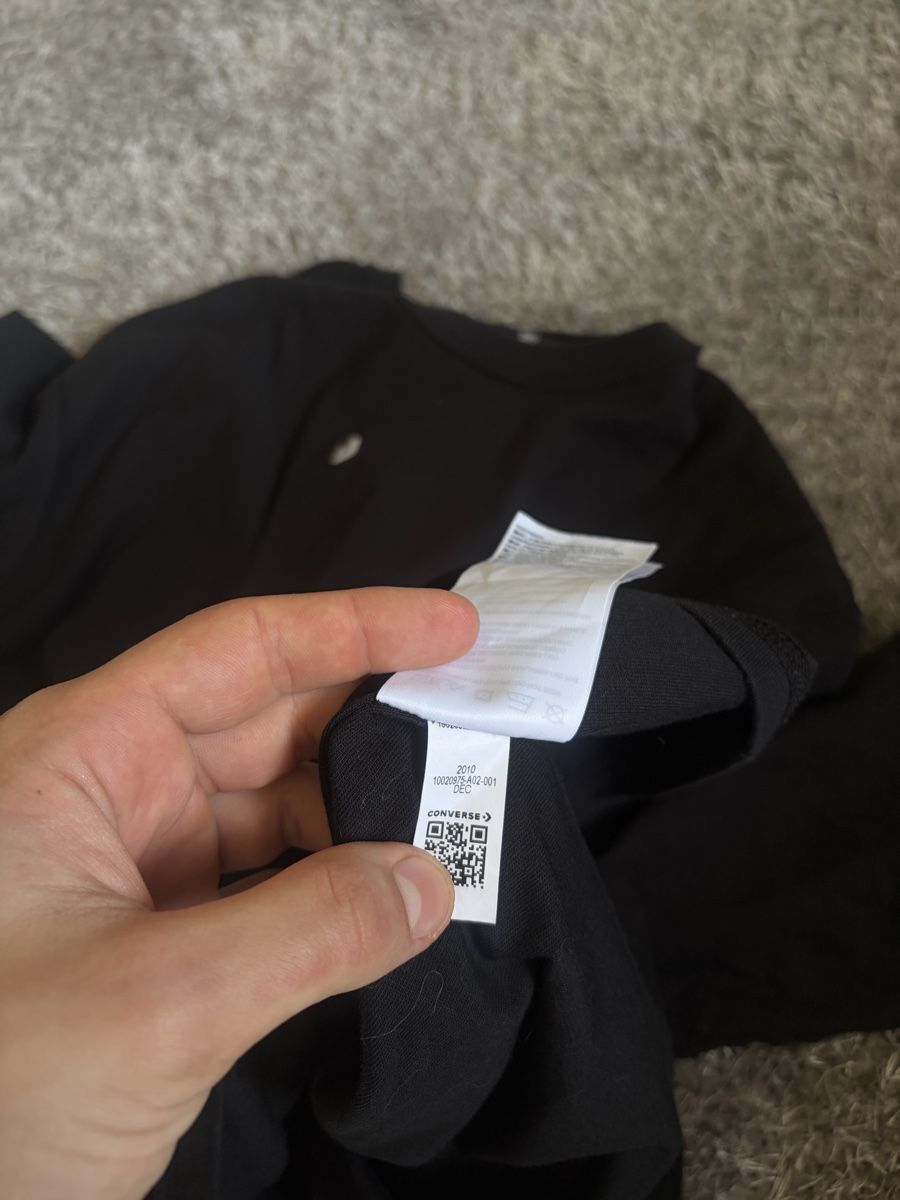 Converse T-shirt: Converse Oversized Black Tee  – Nuovo (secondo la descrizione) da Brislach venduto da edu_t6pq 6