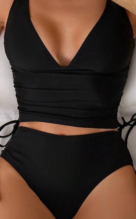 Costumi da bagno & Bikini: Monokini schwarz Badekleid Gr. M/L 38/40 – Nuovo (secondo la descrizione) da Reinach BL venduto da present4you