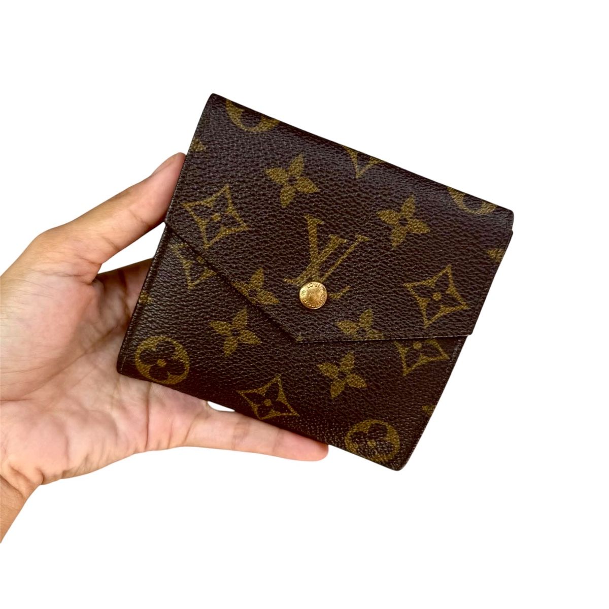 Louis Vuitton Brieftaschen: Louis Vuitton Monogram Canvas Elise Compact Wallet – Gebraucht aus Widnau von Pukpan_99