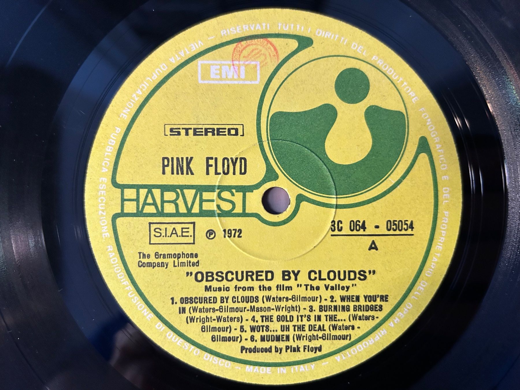 Dischi in vinile: Pink Floyd - Obscured by Clouds – Usato da Aesch BL venduto da BlueMusicRecords 2