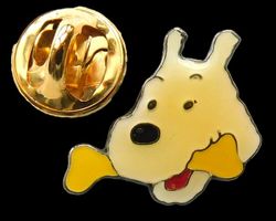 Hergé TINTIN - Pin Milou