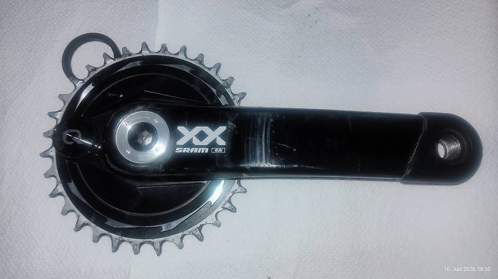 Pezzi di ricambio: Sram xx Powermeter Transmischen 32 T / 170mm  – Usato da Davos Dorf venduto da pwo_82sy