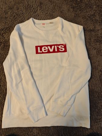 Weisser Levi's Pullover, Grösse XL