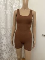 Bodysuit kurz Damen Grösse S braun neuwertig