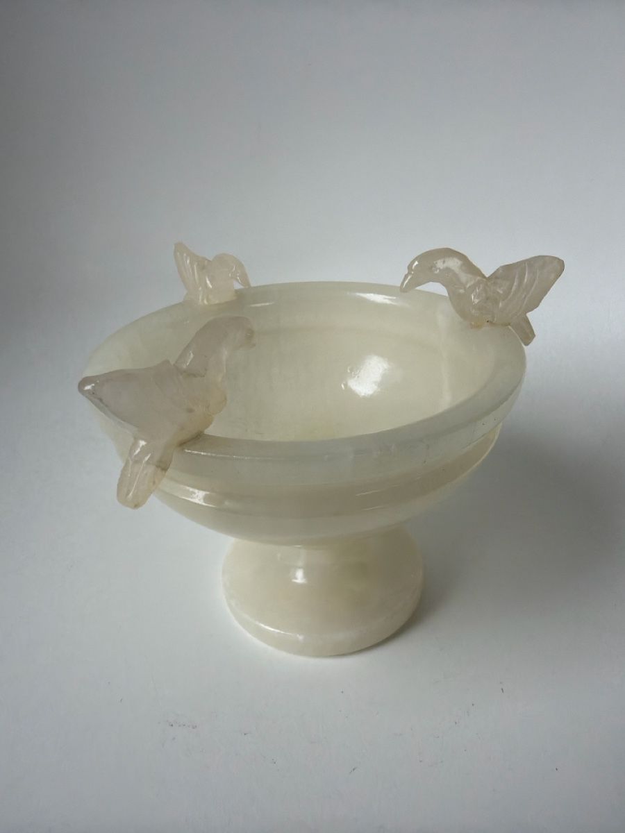 Schalen: Vintage Alabasterschale ca 1930 – Gebraucht aus Gossau SG von sushifactory