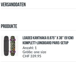 LOADED KANTHAKA LONGBOARD
