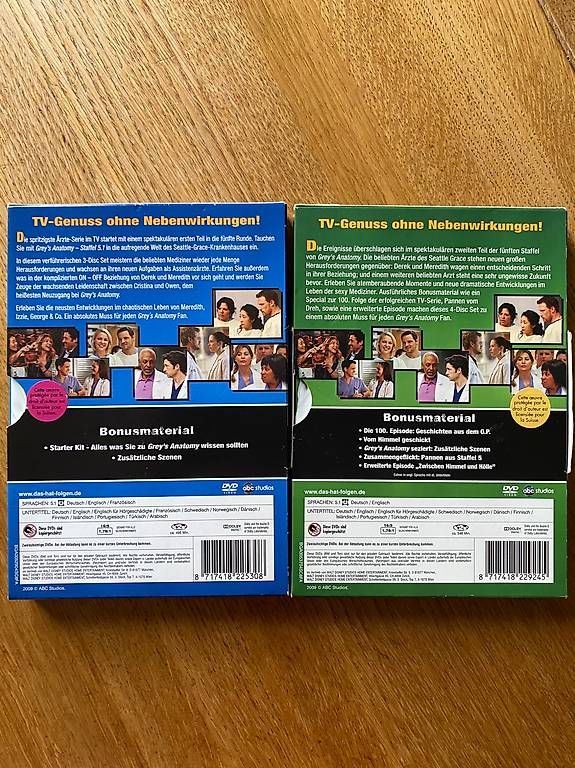 Tutti i DVDs: Diverse DVDs Greys Anatomy – Usato da Pratteln venduto da Siri04 2