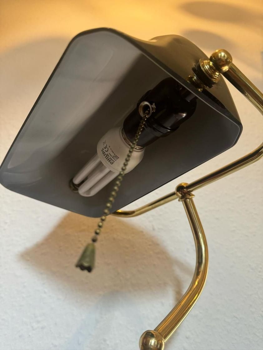 Lampade: ancienne lampe banquier – Usato da Vésenaz venduto da Angela.C3 7