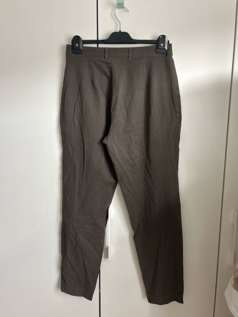Pantalons: Zaffiri Hose, Khaki, Grösse 42, – D'occasion à Riehen par S______ 1