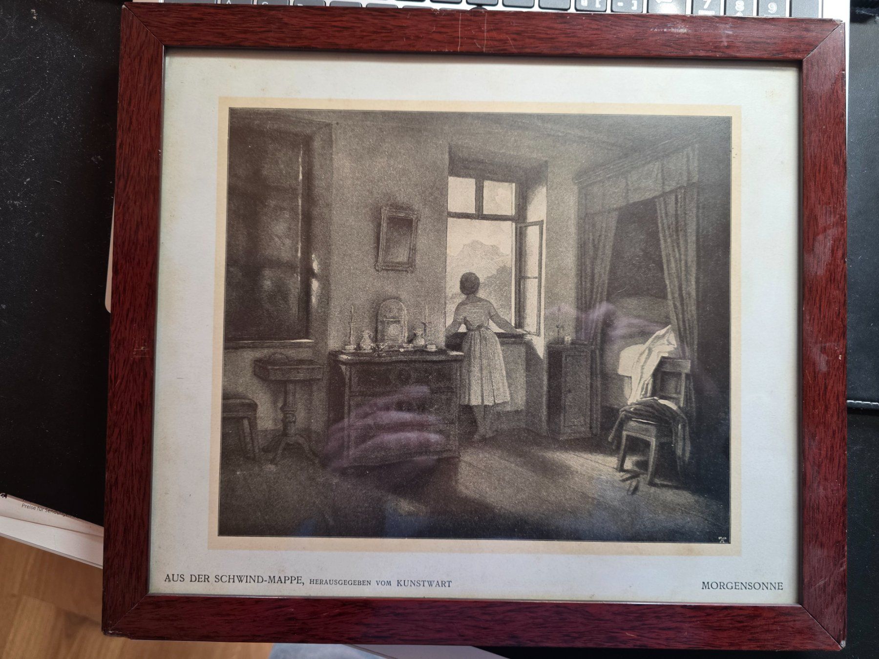 Foto & Immagini: Bild Morgensonne aus Schwind-Mappe Kunstwart – Usato da Walterswil BE venduto da Lonitti