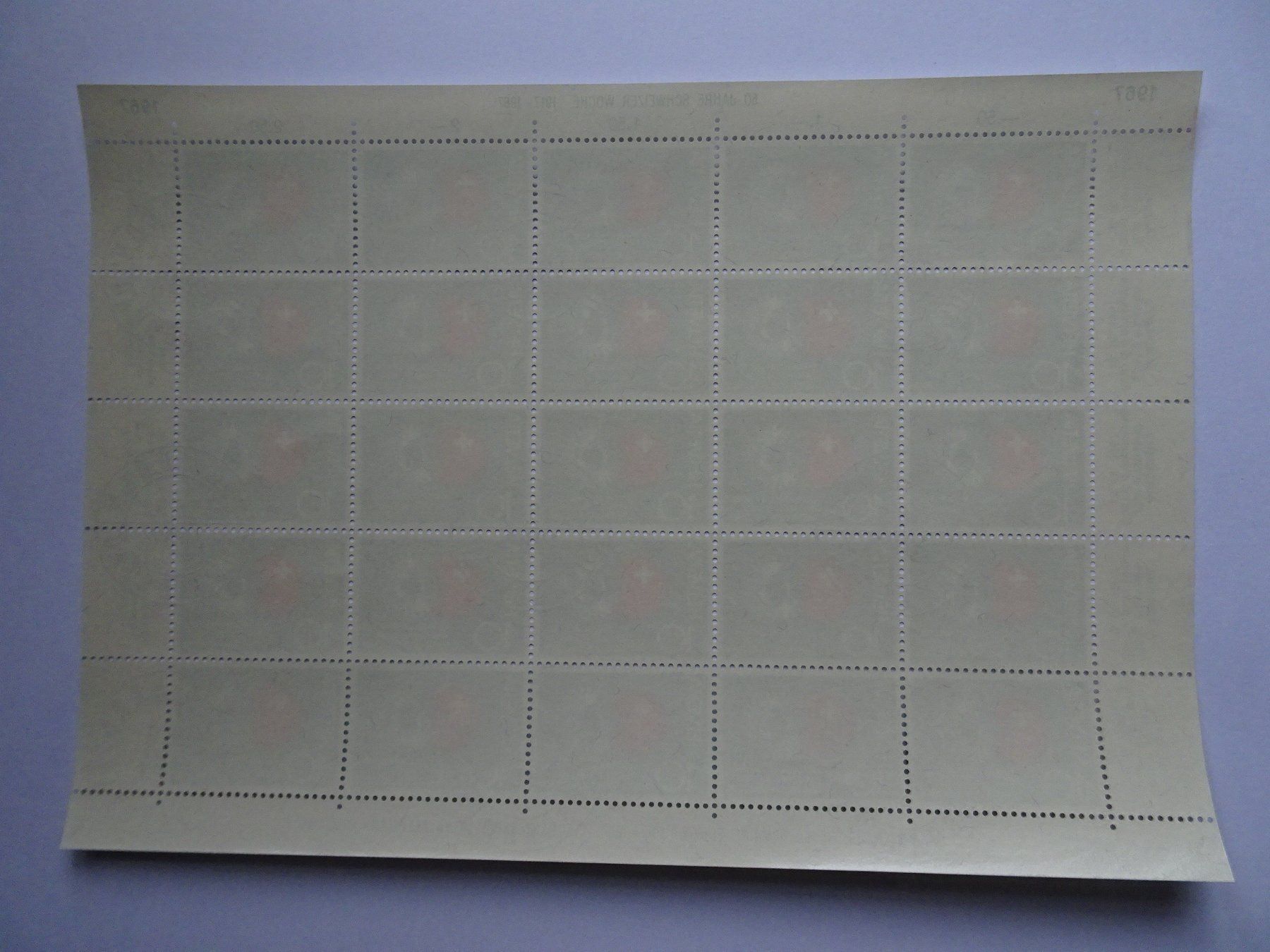 Tous les timbres: 1967 – Neuf (Voir description) à Aadorf par Chnorli-Furz 1