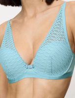 Triumph BH mit Spitze Aura Spotlight 75F blau hellblau