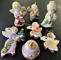 Lot Engel Ange Angel Porzellan handbemalt alles Unikate TOP