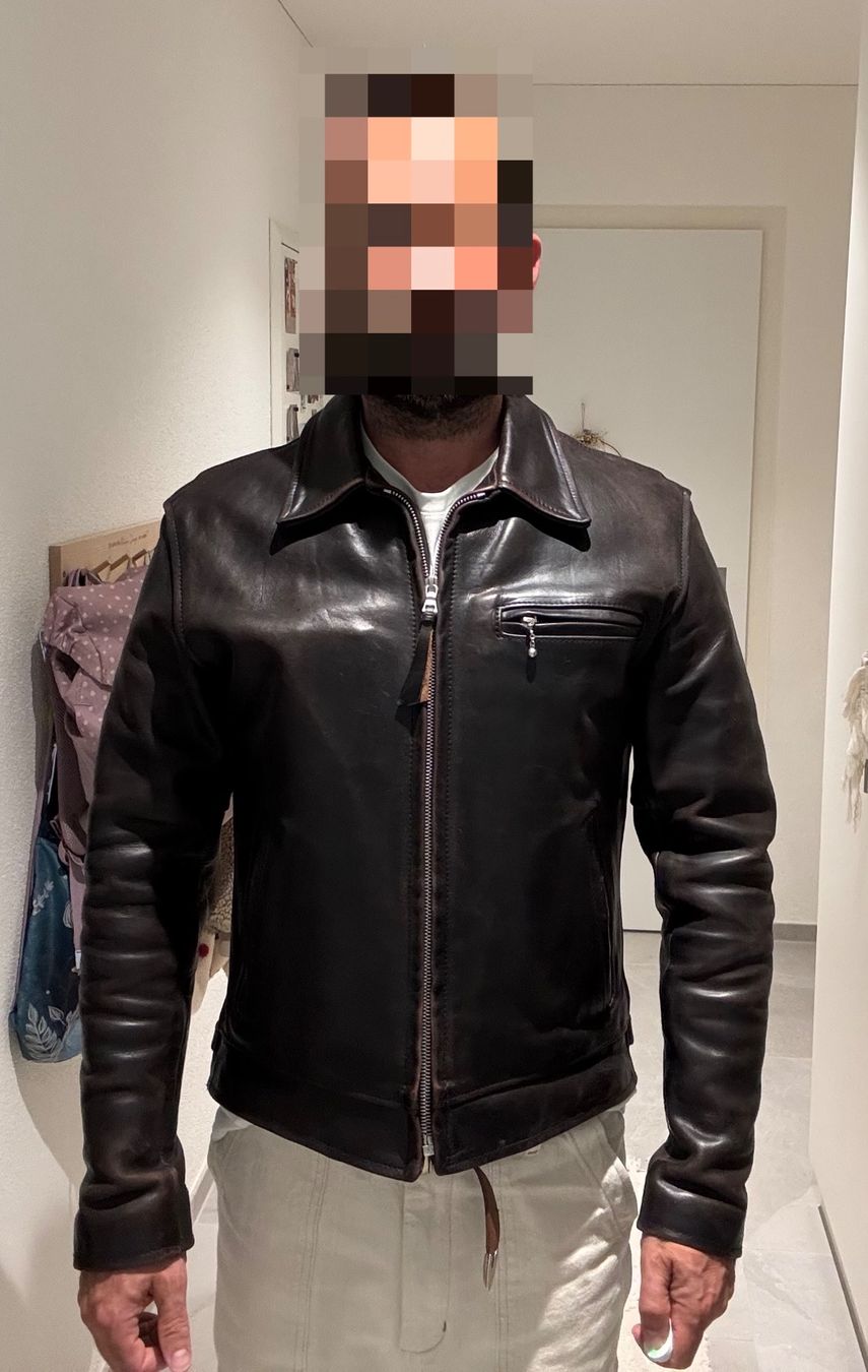 Giacche: Simmons Bilt Tail Gunner Lederjacke Grösse 40 / M – Usato da Luterbach venduto da Funkyminister