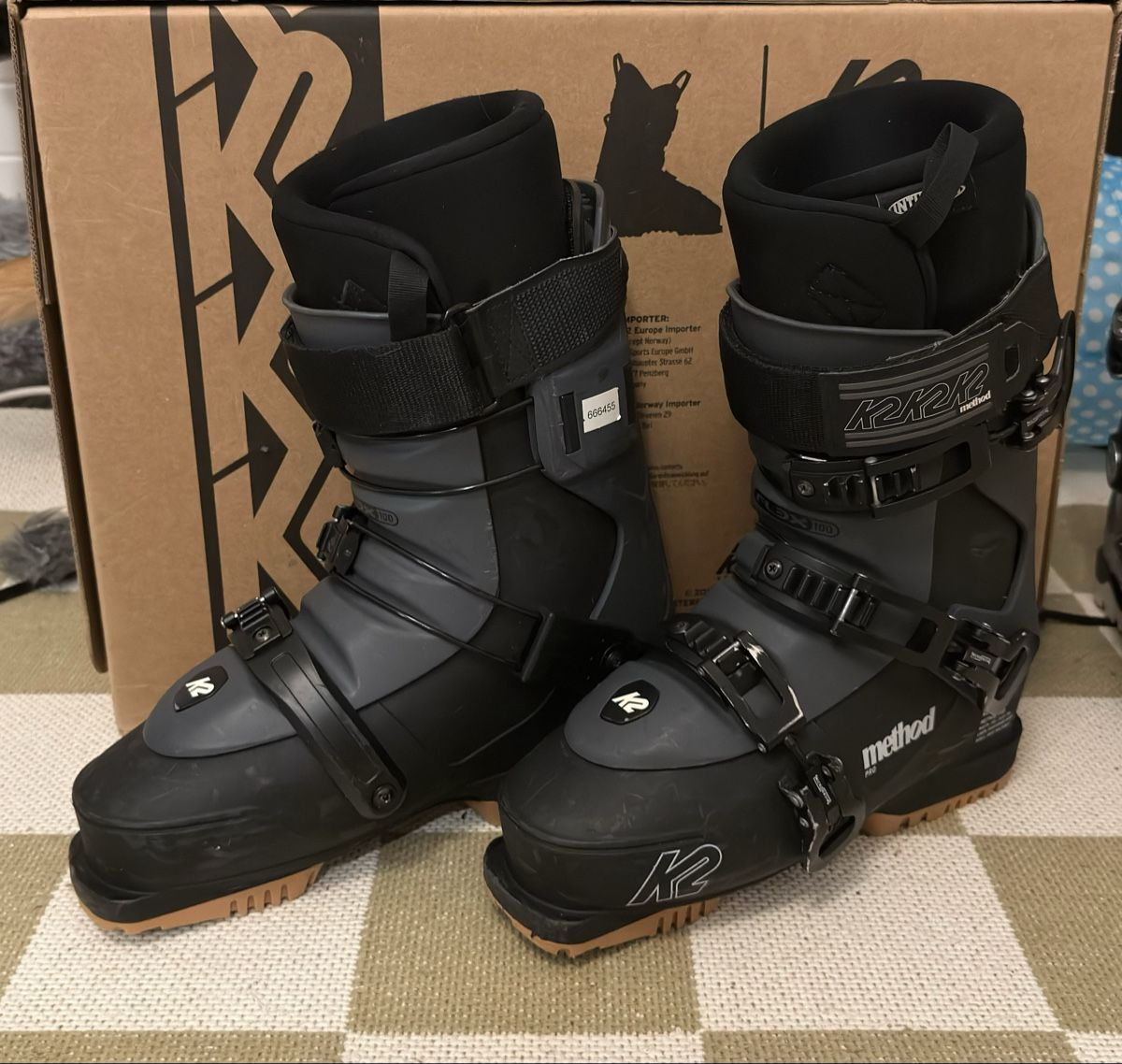 K2 Sci: K2 Method Pro Ski Boots Size 27.5 Flex 100 – Usato da Lausanne venduto da pau_t9p7 1
