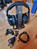 Funkkopfhörer Sennheiser RS 175 mit Ladestation schwarz