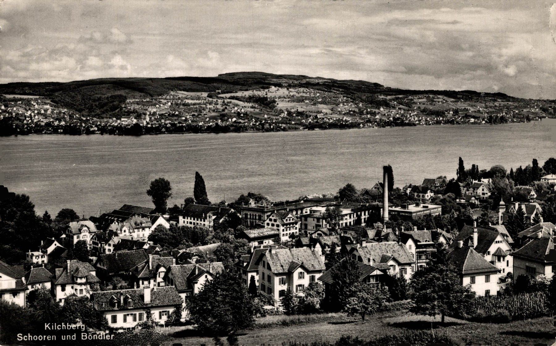 Cartoline postali: Kilchberg. Schooren und Böndler – Usato da Bronschhofen venduto da Astore