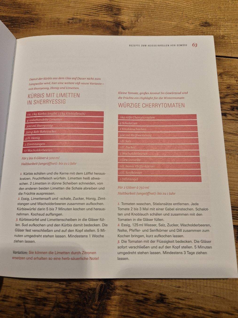 Libri: Das grosse Einmachbuch: Einkochen, Einlegen, Konservieren – Usato da Schwarzenburg venduto da Esja02 2